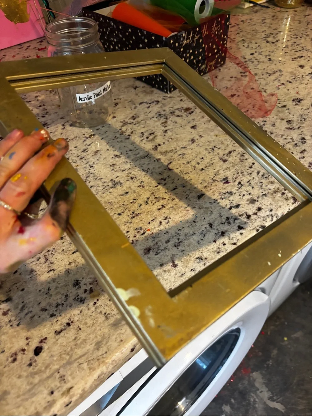 Gold Decorative Picture Frame - Brand Unspecified